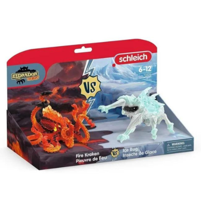 Schleich Eldrador - Ice Bug Vs. Fire Kraken