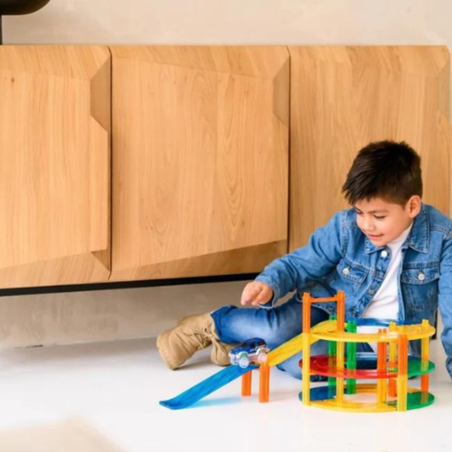 Coblo Magnetisch Bouwset, Coblo Racetrack 70 stuks (classic)