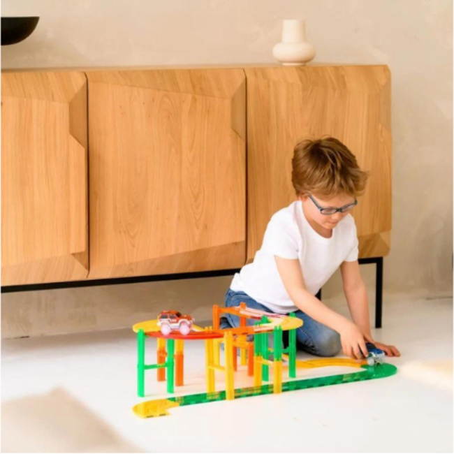 Coblo Magnetisch Bouwset, Coblo Racetrack 70 stuks (classic)