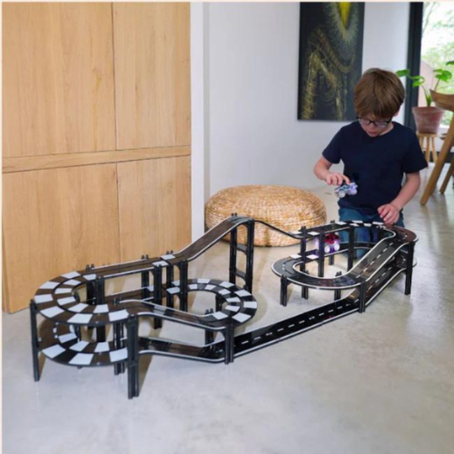 Coblo Magnetisch Bouwset, Coblo Racetrack 70 stuks (zwart)