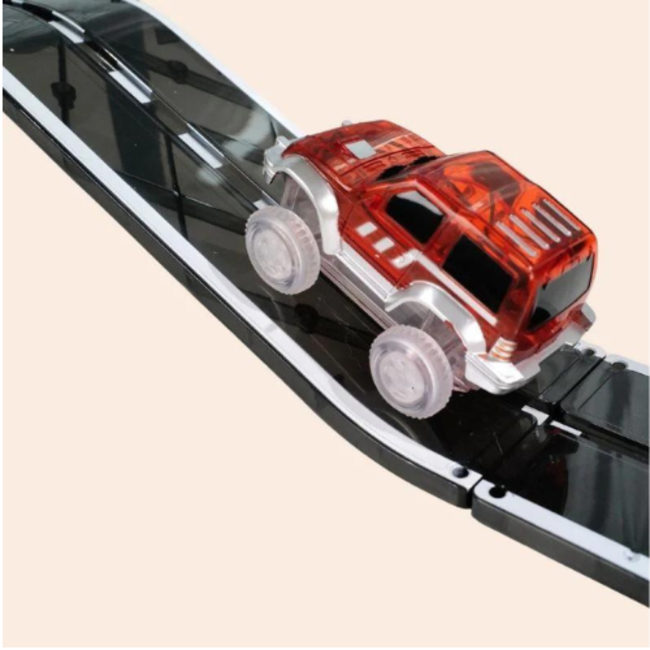 Coblo Magnetisch Bouwset, Coblo Racetrack - Losse auto's