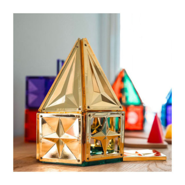 Coblo Magnetisch bouwset, Bouwspeelgoed -  Coblo, Gouden tegels, 20 st.