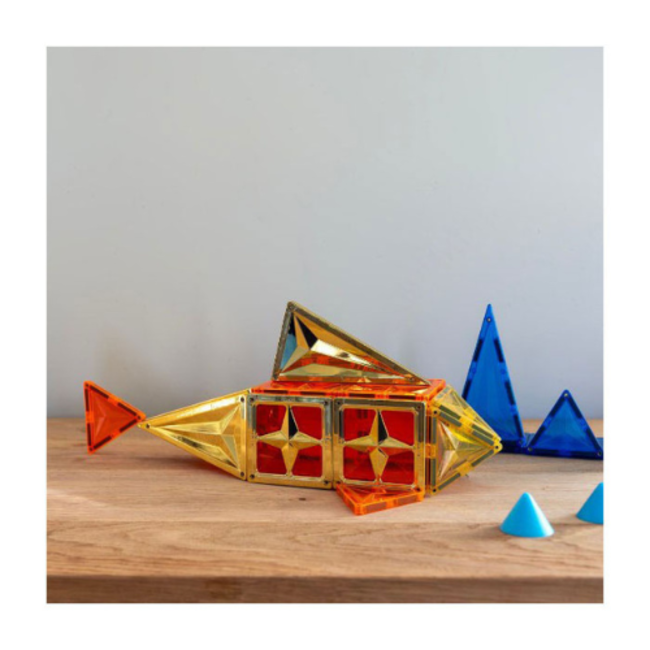 Coblo Magnetisch bouwset, Bouwspeelgoed -  Coblo, Gouden tegels, 20 st.