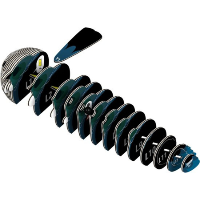 Eugy Eugy Knutselen, Knutselpakketten - Eugy 3D Model: Tui, 6+