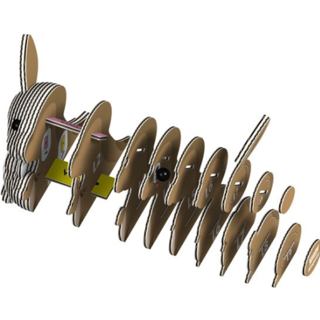 Eugy Eugy Knutselen, Knutselpakketten - Eugy 3D Model: Kangoeroe, 6+
