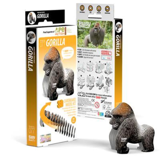 Eugy Eugy Knutselen, Knutselpakketten - Eugy 3D Model: Gorilla, 6+
