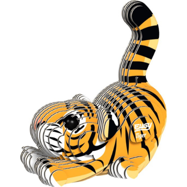 Eugy Eugy Knutselen, Knutselpakketten - Eugy 3D Model: Tijger, 6+