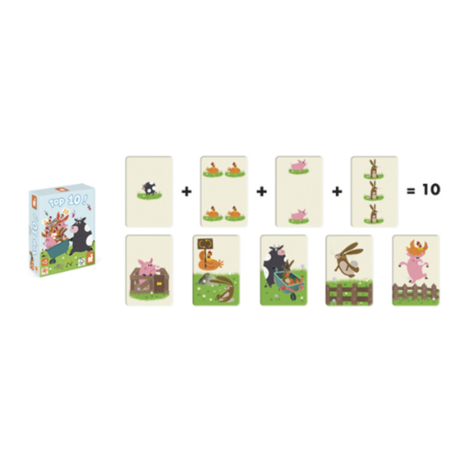 Janod Janod Spel - Top 10!, 4+