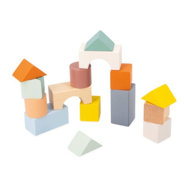 Janod Sweet Cocoon - Slak met blokken