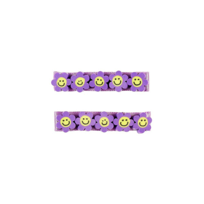 Souza! Haarklauwen Amali paars (2 stuks/kaart, 1 kaart)