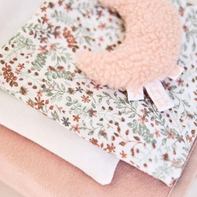 Jollein Babyspeelgoed, Rammelaar - Moon pale pink