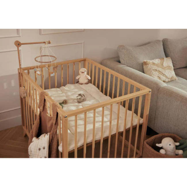 Jollein Bijtring bal Siliconen Ø 9,5cm Nougat