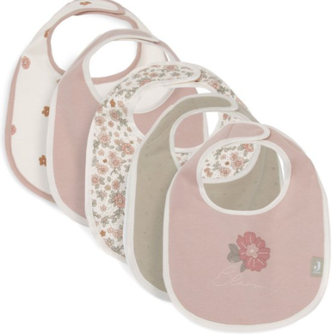 Jollein Slab Jersey Waterproof Retro Flowers (5pack)