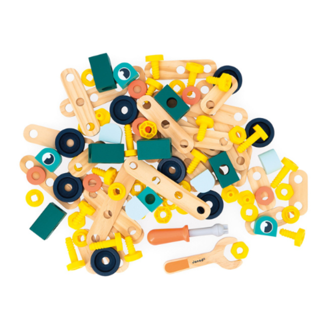 Janod Janod Brico'Kids - Ton 100 stuks