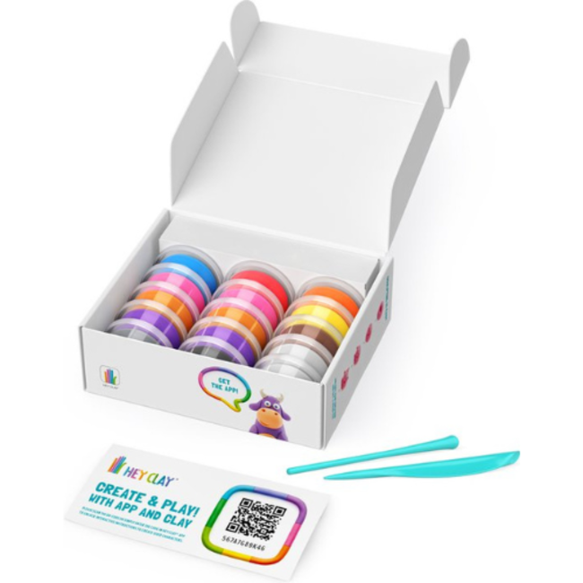 Hey Clay Knutselen, Knutselpakket - Hey Clay Animals, set van 15