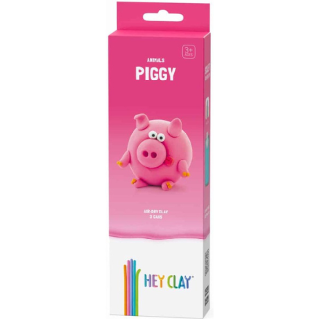 Hey Clay Knutselen, Knutselpakket - Hey Clay Animals: Piggy