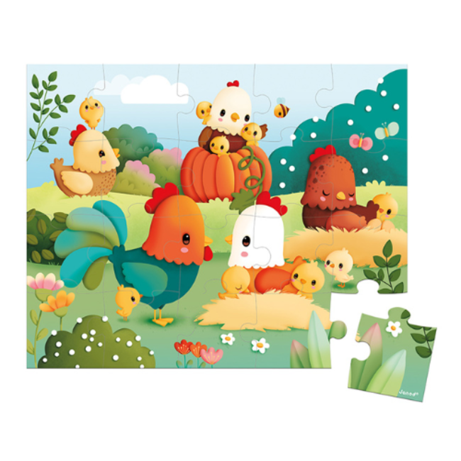 Janod Janod Puzzel - Welkom op het boerenerf