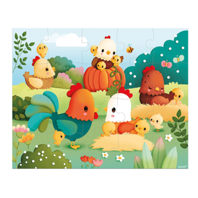 Janod Janod Puzzel - Welkom op het boerenerf