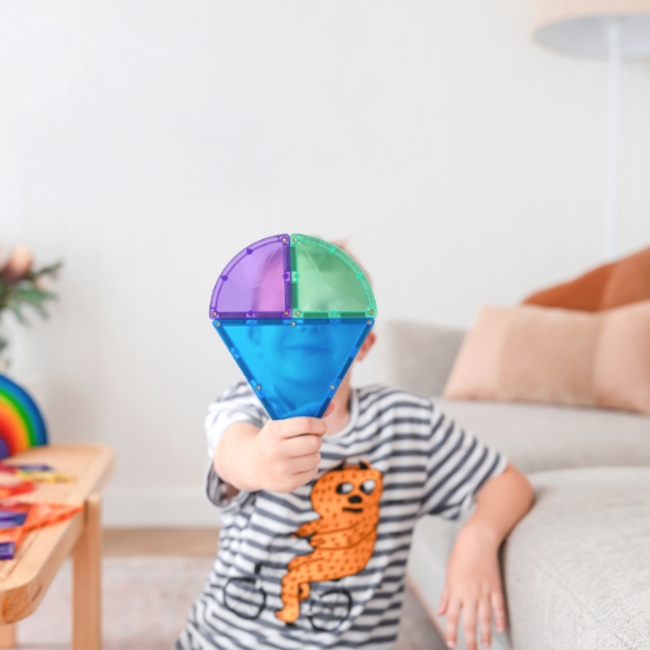 Connetix Magnetisch bouwset, Connetix - Regenboog Verschillende vormen Uitbreiding  (Rainbow Shape Expansion Pack 36 pc)