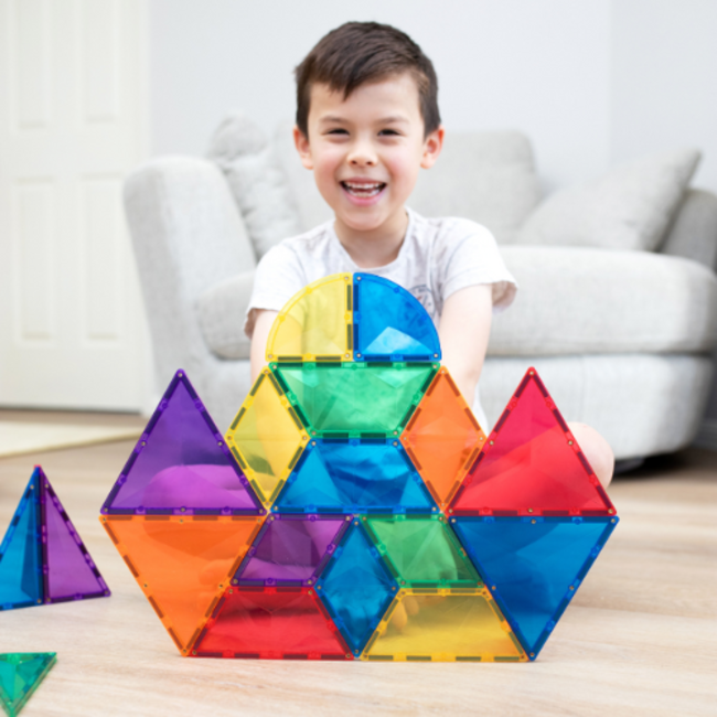 Connetix Magnetisch bouwset, Connetix - Regenboog Verschillende vormen Uitbreiding  (Rainbow Shape Expansion Pack 36 pc)