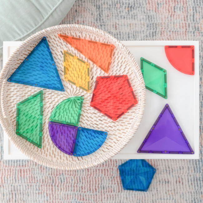 Connetix Magnetisch bouwset, Connetix - Regenboog Verschillende vormen Uitbreiding  (Rainbow Shape Expansion Pack 36 pc)