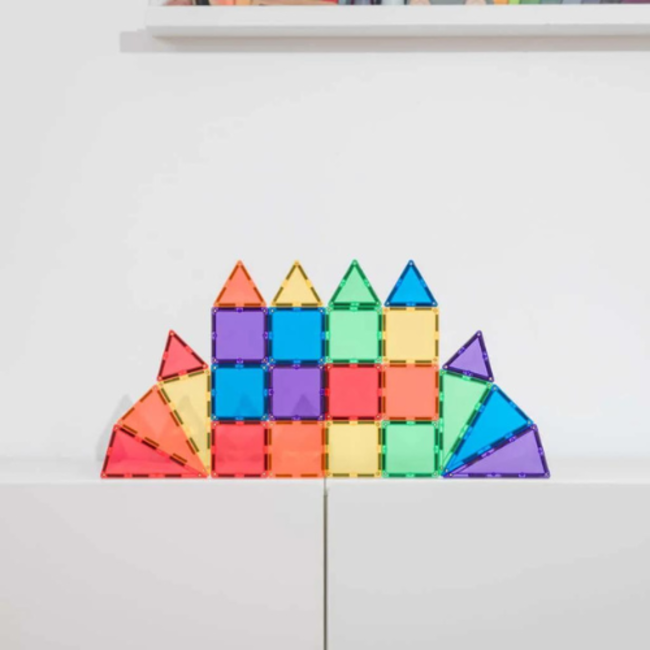 Connetix Magnetisch bouwset, Connetix - Regenboog Mini set 24 stuks (Rainbow Mini Pack 24 pc)