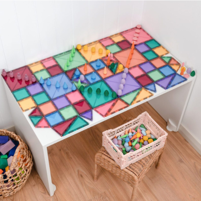 Connetix Magnetisch bouwset, Connetix - Pastel Startset 64 stuks (Pastel Starter Pack 64 pc)