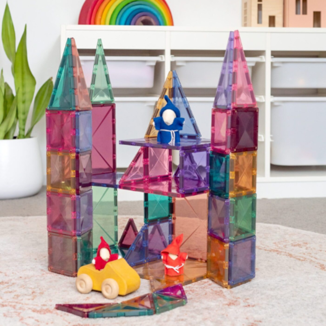 Connetix Magnetisch bouwset, Connetix - Pastel Startset 64 stuks (Pastel Starter Pack 64 pc)