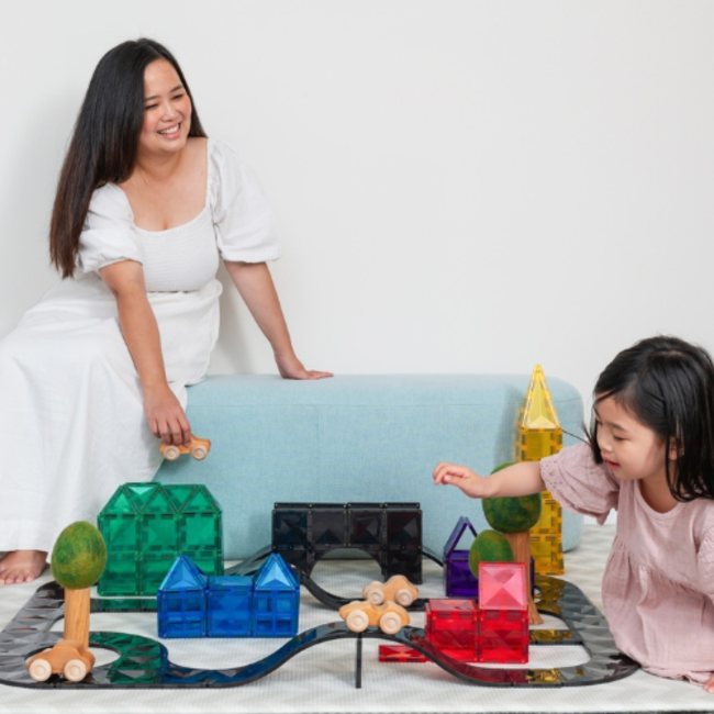 Connetix Magnetisch bouwset, Connetix - Creatief Wegenpakket 48 st. (Creative Roads Pack 48 pc)