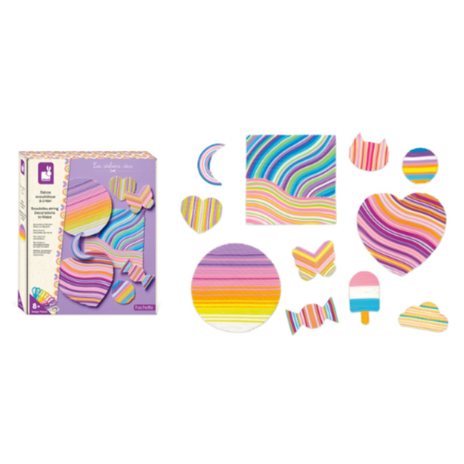 Janod Atelier - Scoubidou decoraties maken