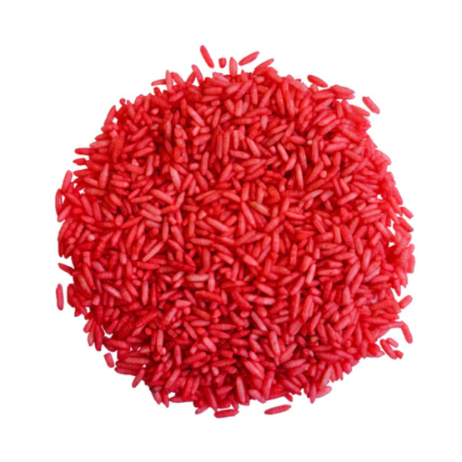 Grennn Sensorisch speelgoed, Grennn Speelrijst - Rood, 750 gr.
