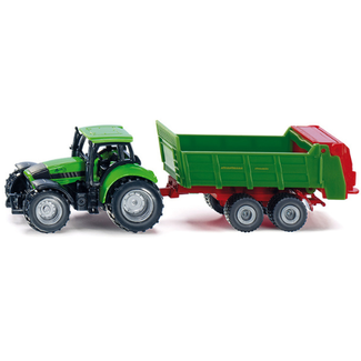 Siku Siku Tractor met universele mestspreider