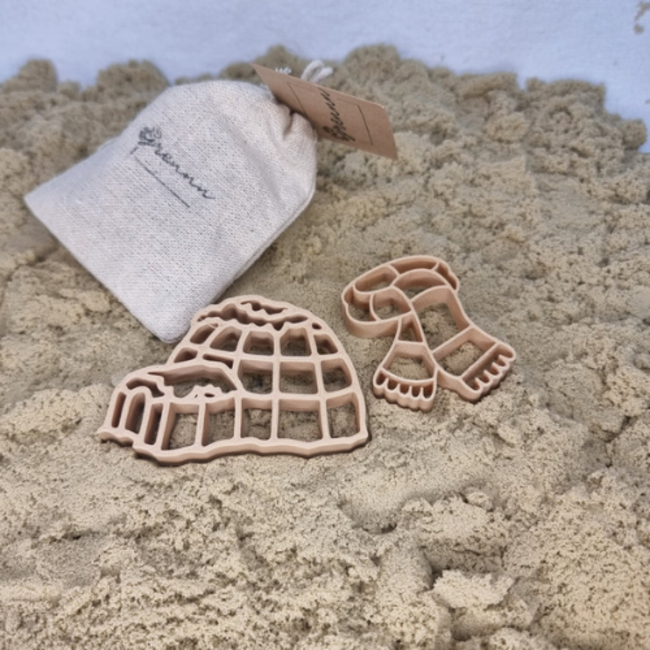 Grennn Sensorisch speelgoed, Accessoires - Uitstekers Winter