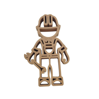 Grennn Sensorisch speelgoed, Accessoires - Uitstekers Grennn Bouwvakker