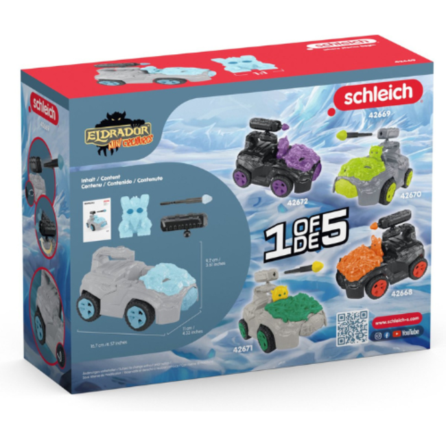 Schleich schleich eldrador - ijs crashmobile met mini creatuur