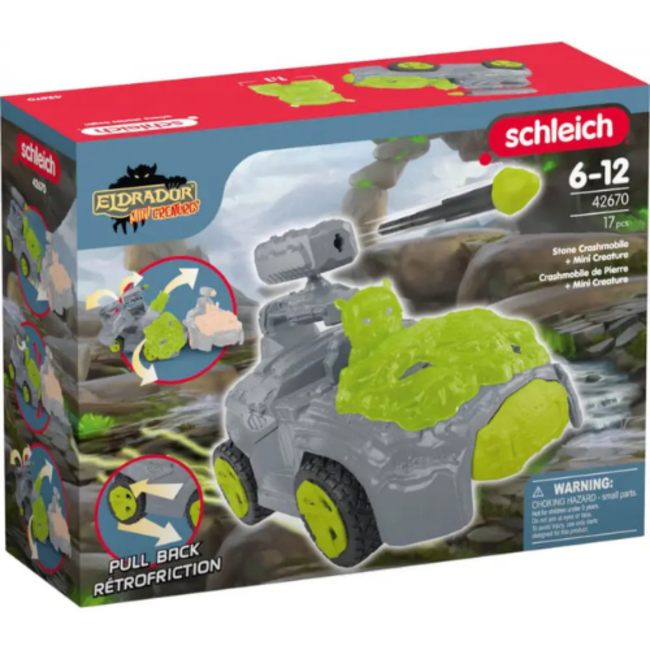 Schleich schleich eldrador - stenen crashmobile met mini creatuur