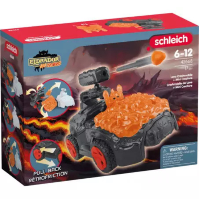 Schleich schleich eldrador - lava crashmobile met mini creatuur
