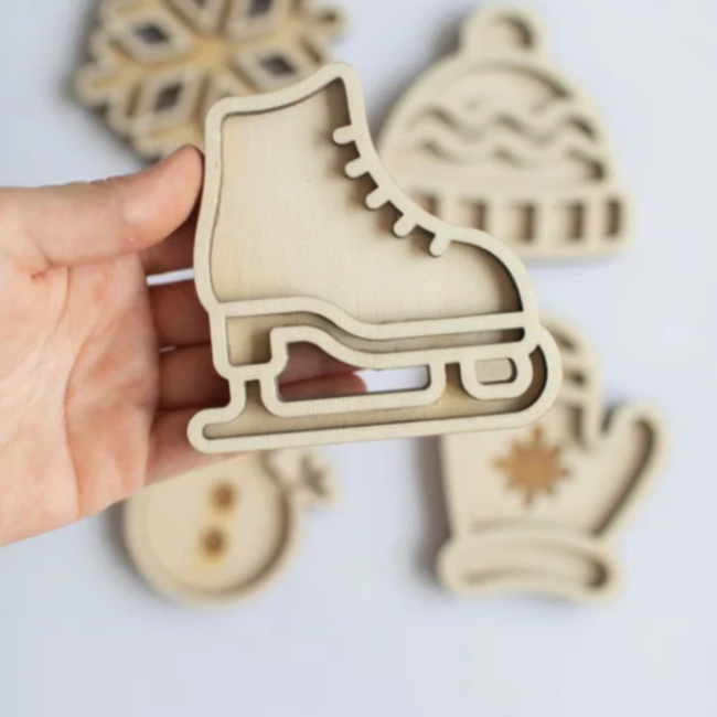 Studio de Rijk Studio de Rijk - Speeltray miniset De winter