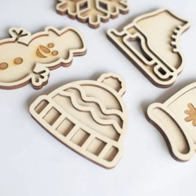 Studio de Rijk Studio de Rijk - Speeltray miniset De winter