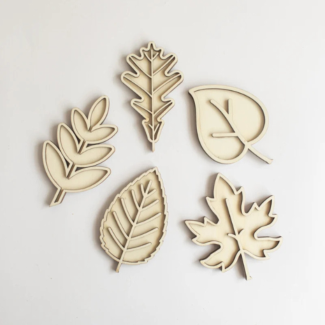 Studio de Rijk Studio de Rijk - Speeltray miniset Bladeren leren