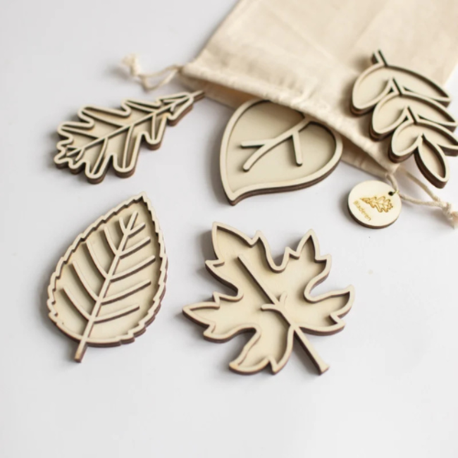 Studio de Rijk Studio de Rijk - Speeltray miniset Bladeren leren