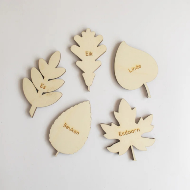 Studio de Rijk Studio de Rijk - Speeltray miniset Bladeren leren