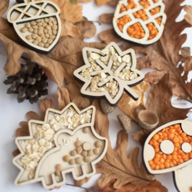 Studio de Rijk Studio de Rijk - Speeltray miniset De herfst/In het bos