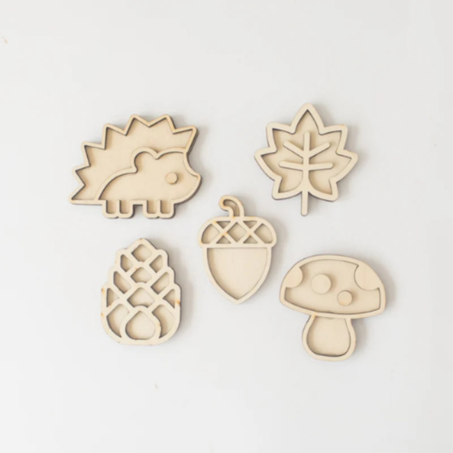 Studio de Rijk Studio de Rijk - Speeltray miniset De herfst/In het bos