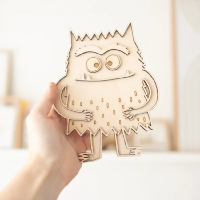 Studio de Rijk Studio de Rijk - Houten speeltray Het kleurenmonster