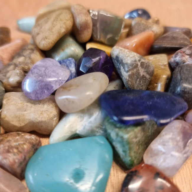 Grennn Sensorisch speelgoed, Accessoires - Treasure hunt edelstenen, 600 gr.