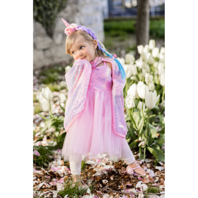 Great Pretenders roze Sequins Cape, SIZE US 5-6