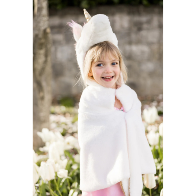 Great Pretenders Unicorn Cuddle Cape, SIZE US 4-6