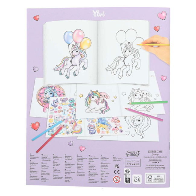 TOPModel Doeboeken, Ylvi & the Minimoomis Maak je eigen unicorn