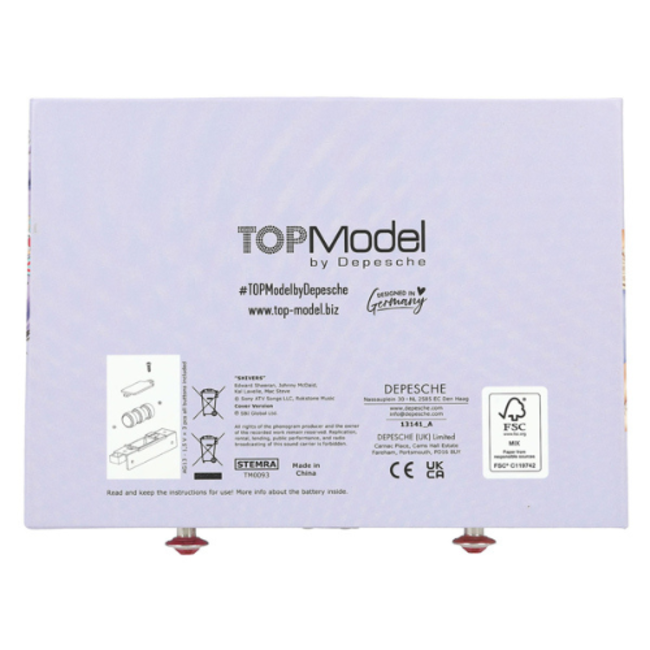 TOPModel TOPModel, Grote sieradendoos met code en geluid